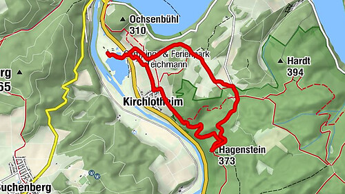 Edersee / Camping Teichmann kleine schöne Runde