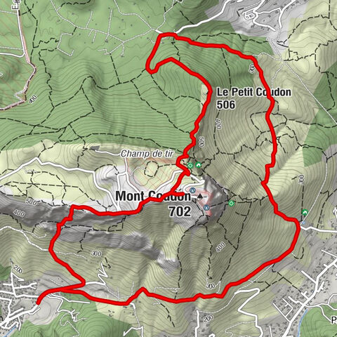 La Valette-du-Var - Mont Coudon - Le Petit Coudon - Solliès-Ville