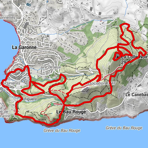 Carqueiranne - Le Bau Rouge - La Colle Noire