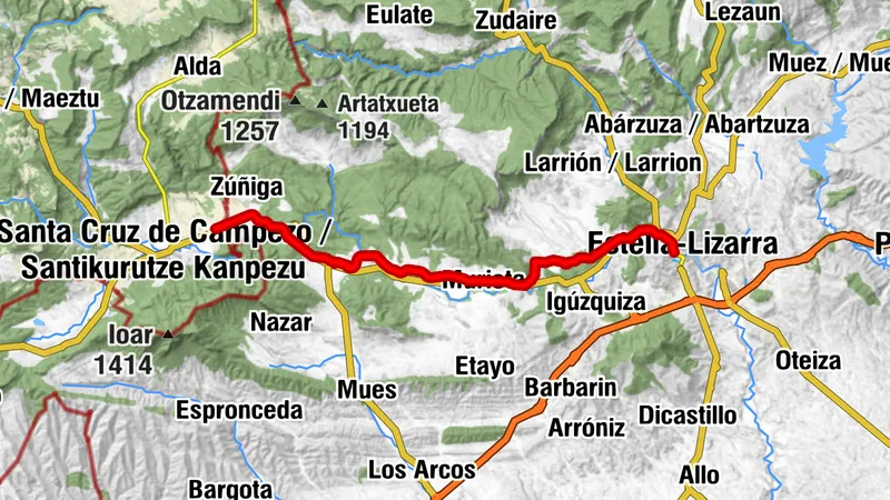 Vía Verde del Ferrocarril Vasco-Navarro