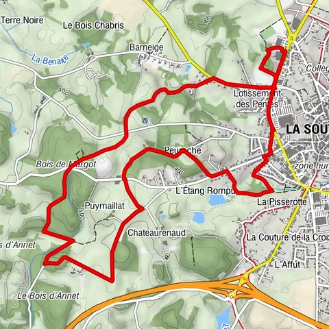 Circuito Uni'Vert Trail n°6: Racin'es Trail