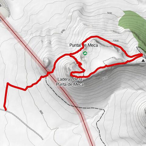 Ayora - Puntal de Meca - Puntal del Mugrón - Fuente de Meca