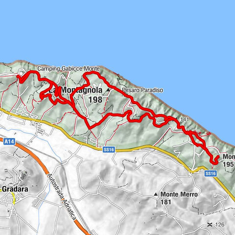 Gabicce Monte - Monte Trebbio - La Montagnola - Il Tetto del Mondo