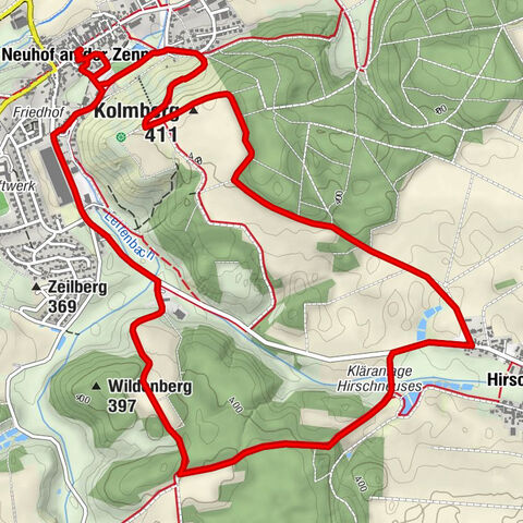 Riesengebirge - St. Thomas - Kolmberg - Schwarzer Adler