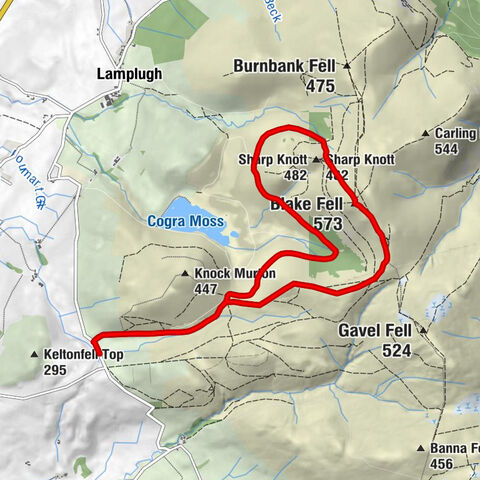Leaps Gate - Sharp Knott - Blake Fell - High Pen