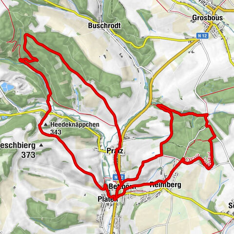 Bettborn - Heedeknäppchen - Horass - Platen