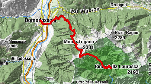 Goldtoni - Alpenbogen A132 Domodossola-Alpe in la Piana