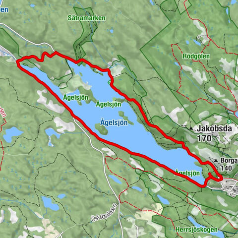 Kvillinge församling - Snålviken - Borgareberget - Hultsbruk