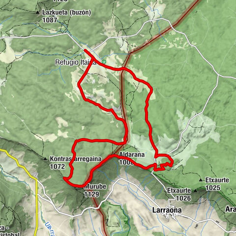 Itaida - Aldarana - Aizluze - Murube