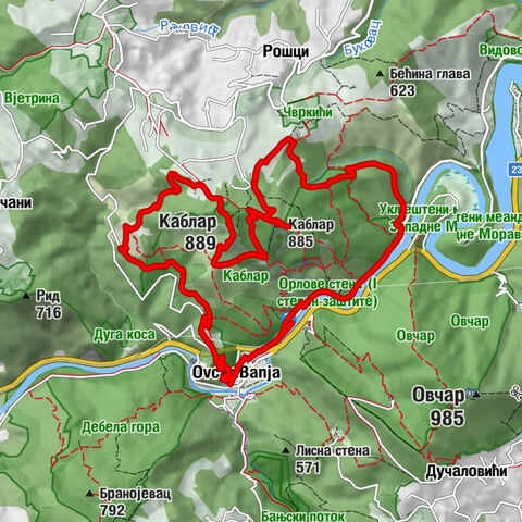 Игралиште за децу - Планинарски дом „Богољуб Ћурић” - Каблар
