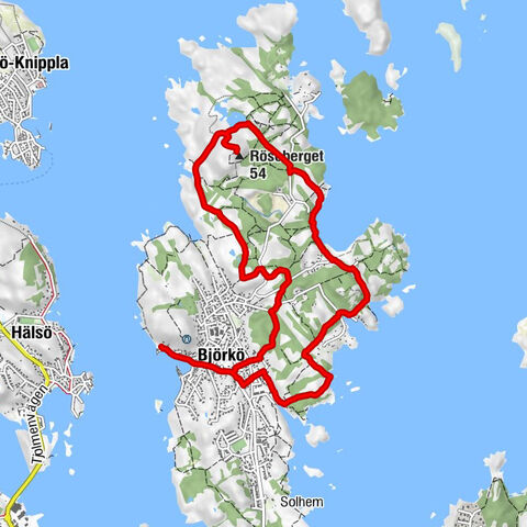 Öckerö kommun - Röseberget - Björkö