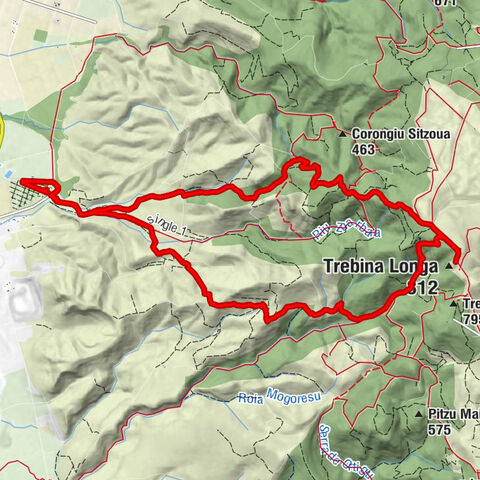 Margaxori/Morgongiori - Trebina Longa - Purteddu Murus - Marrùbiu/Marrubiu
