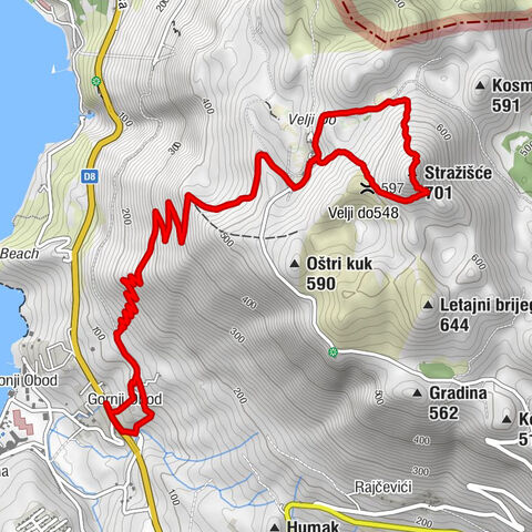Gornji Obod - Velji Do - Stražišće