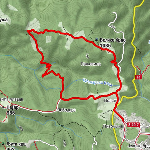 Планинарски дом „На пољани“ - Велико брдо