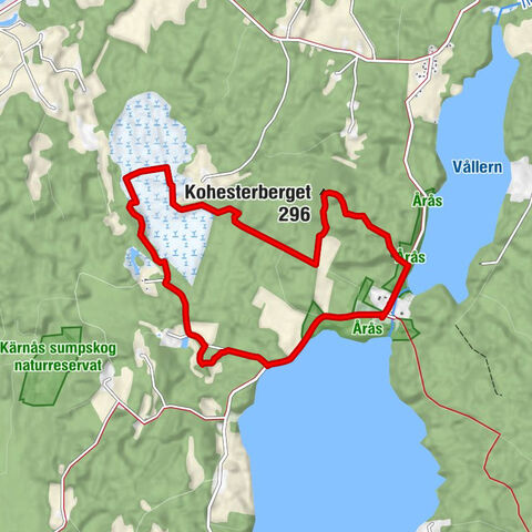 Kölingareds distrikt - Kohesterberget - Årås säteri