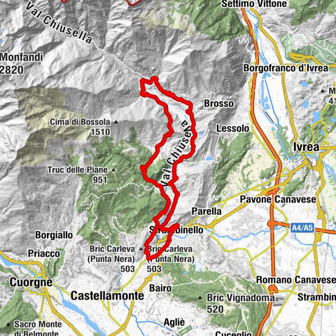 BALDISSERO CANAVESE Anello Valchiusella