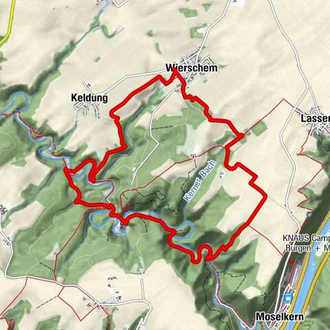 Marienkapellchen - Wierschem - Petersköpfchen - Unterschänke
