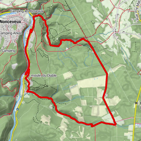 Aywaille - Sedoz - Le Ninglinspo - Quarreux