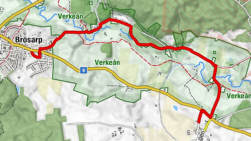 Ravlunda kyrka - Skepparp - Bosarp - Brösarp