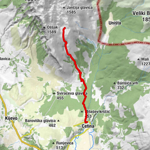 Milaši - Cetina - Glavaš - Martinove košare