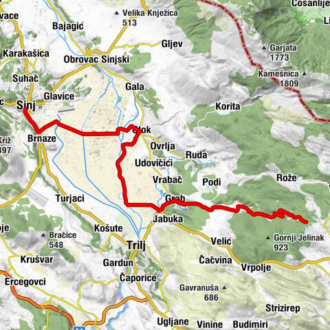 Ljut - Crkva svetog Luke - Sinj - crkva Gospe Sinjske
