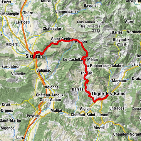 Sisteron - Le Dromon - Église Notre-Dame-du-Bourg - Digne-les-Bains