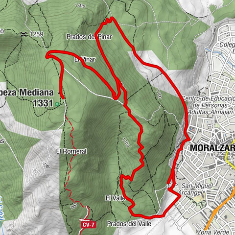 Moralzarzal - Cabeza Mediana - Ermita el Santo
