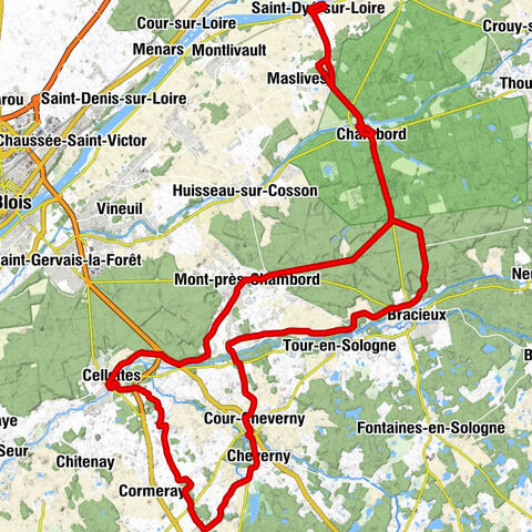 Le Bourg - Église Saint-Mondry - Église Saint-Martin - Saint-Dyé-sur-Loire