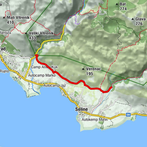 Seline - Škiljići - Jurline - Jukići