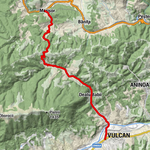 Merișor - Dealu Babii - Vulcan - Biserica Reformată Vulcan (1937)