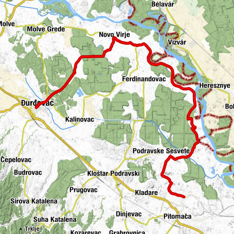 Đurđevac - crkva svetog Jurja - Severovci - Greda