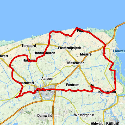 Dokkum - Mariatsjerke - Sint-Annakerk - Binnenstad