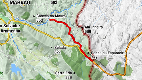 Santa Maria de Marvão - Porto Roque - Igreja de São Sebastião - Ponte Velha