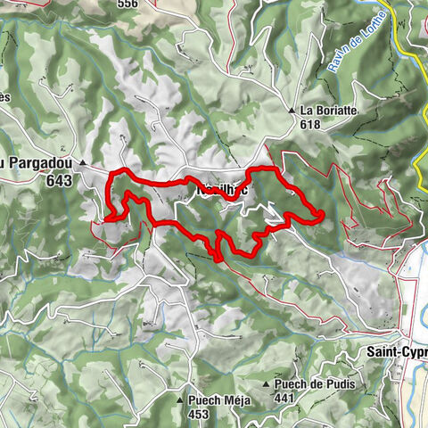 Église Saint-Jean-Baptiste - Restaurant du Chemin Saint-Jacques - Chapelle Saint-Roch - Noailhac