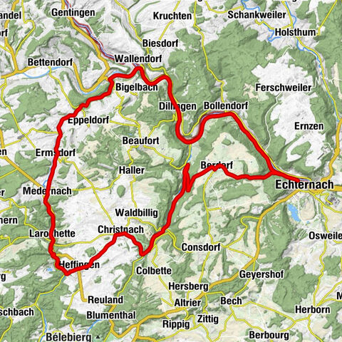 Echternach - Mariä Himmelfaart - Saint-Barthélemy - Exaltation de la Sainte-Croix