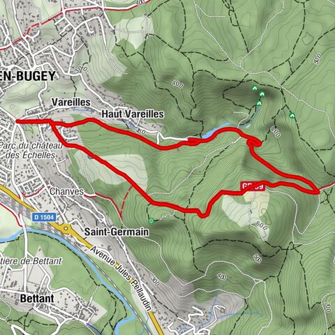 Ambérieu-en-Bugey - Vareilles - Haut Vareilles