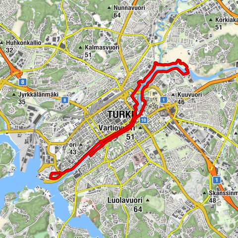 Förin itäinen laituri - Elämän Sana Seurakunta - Parkinmäki - Turku