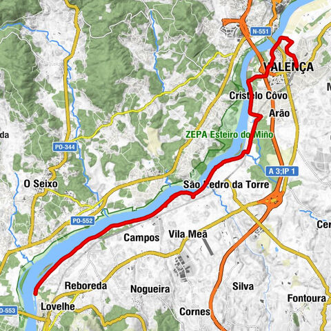 Valença, Cristelo Covo e Arão - Cristelo Côvo - São Cristóvão - Valença