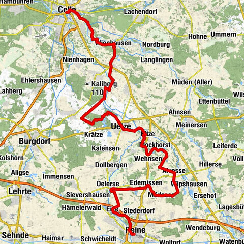 Celle - St. Marienkirche - Martin-Luther-Kirche - Peine