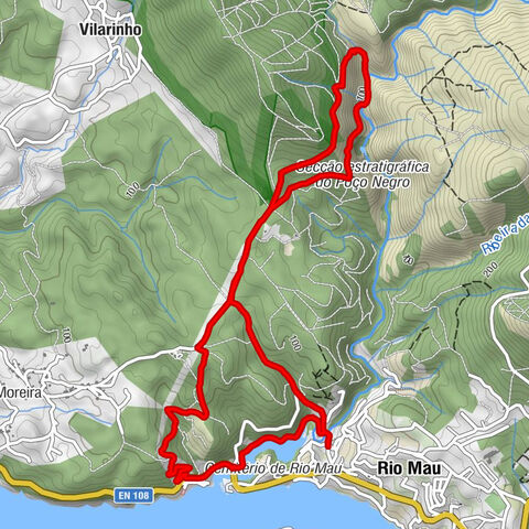 Rio Mau - Cascata do Poço Negro - Cascata maior Poço Negro - Cascata menor do Ribeiro dos Cadeados