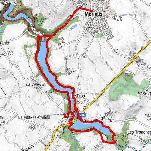 Morieux - Église Saint-Gobrien - La Cascade