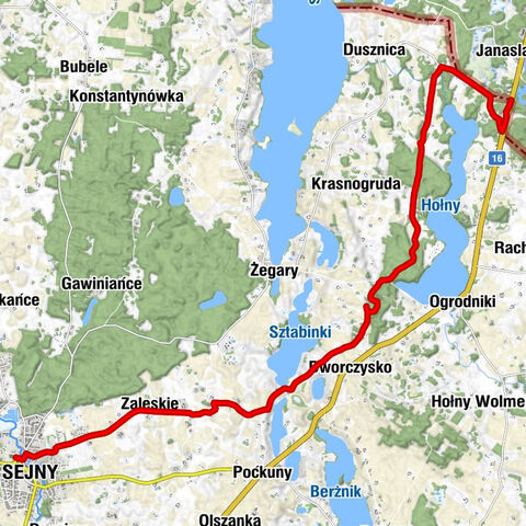 Dusznica - Kalwiszki - Sejny - Bazylika Kolegiacka Nawiedzenia Najświętszej Maryi Panny