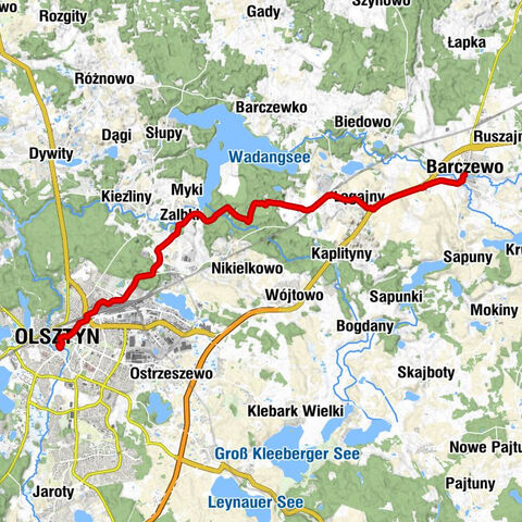 Kościół pw. św. Anny i św. Szczepana - Bistro Warmińskie - Kaplica pomocnicza - Bazylika konkatedralna świętego Jakuba Apostoła w Olsztynie