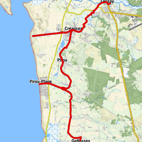 Hôtel Restaurant Le Normandy - Église de la Sainte-Trinité - Chapelle Saint-Michel - Geffosses