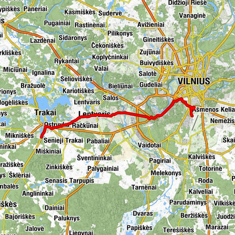 Senamiesčio seniūnija - Vilnius - Panerių Šv. Jėzaus Nukryžiuotojo koplyčia - Babriškės