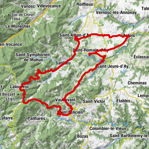 Le Village - Église Saint-Félicien - Église Saint-Pierre-aux-Liens - Saint-Félicien