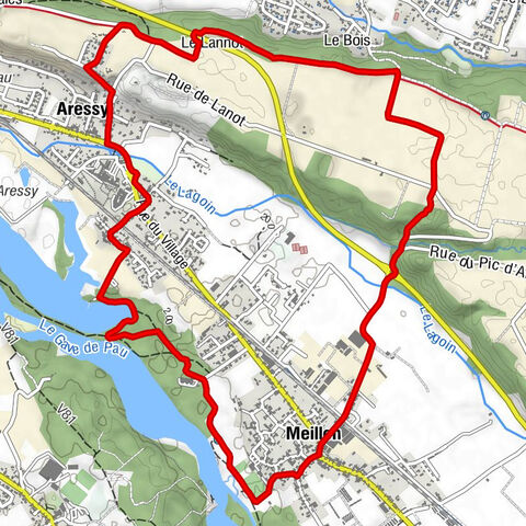 Meillon - Pau - Église Saint-Denis - Aressy