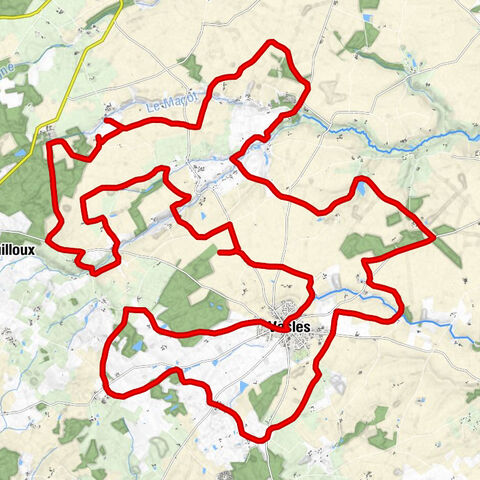 Vasles - La Poitevinière - La Grusardière - Église Sainte-Radegonde