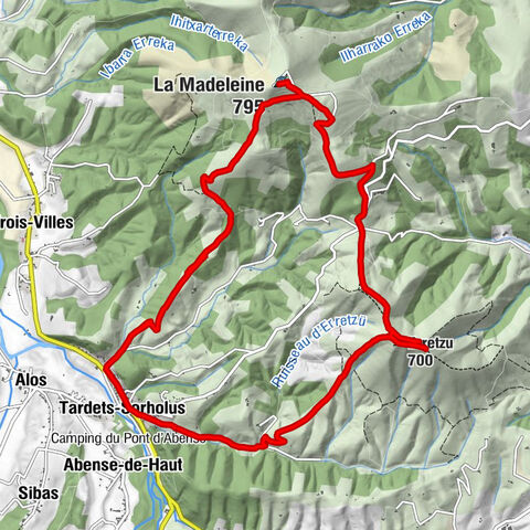 Tardets-Sorholus - Erretzu - La Madeleine - Les Pyrénées