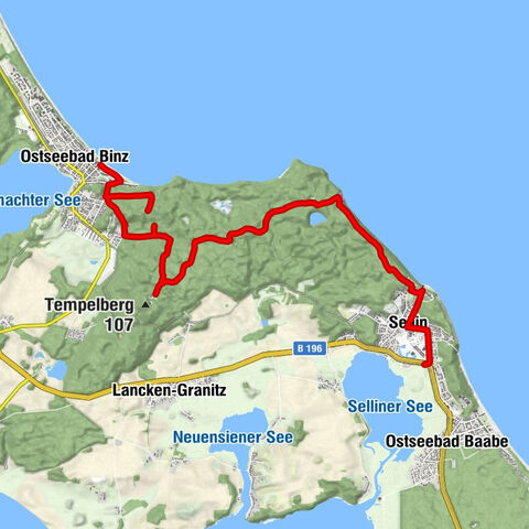 Sellin-Ost - Sellin - Filialkirche Stella Maris - Ostseebad Binz